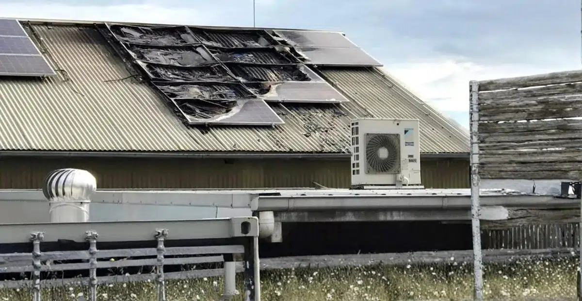 Safety Concerns During Solar Panel Fires
