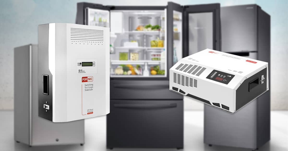 دستگاه استابلایزر یخچال فریزر