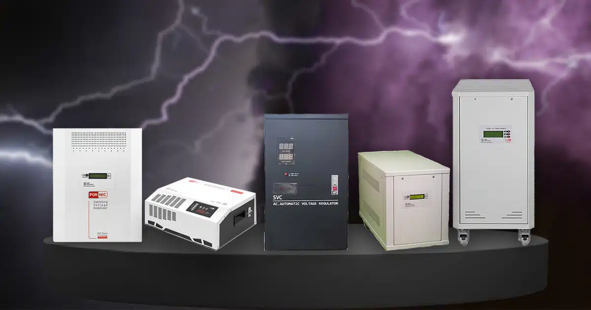 انواع دستگاه استابلایزر