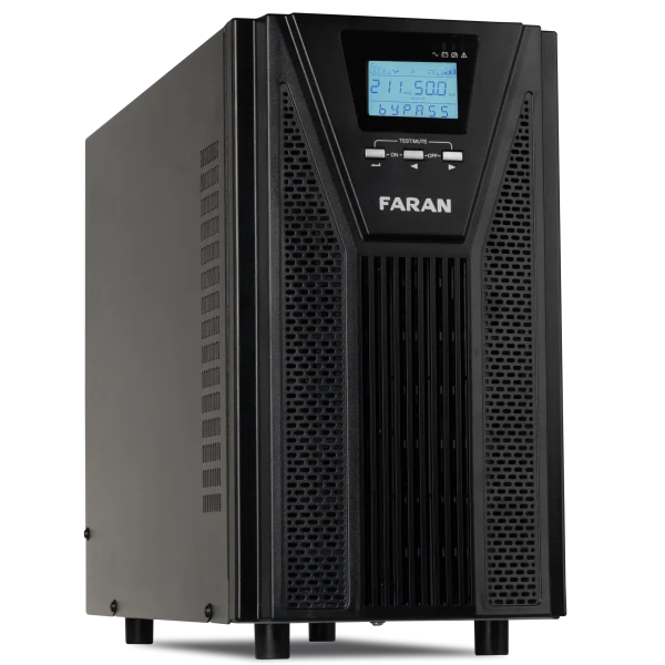 یو پی اس تک فاز آنلاین 6 کاوا برند فاران مدل Titan Promax 6KVA – باتری خارجی